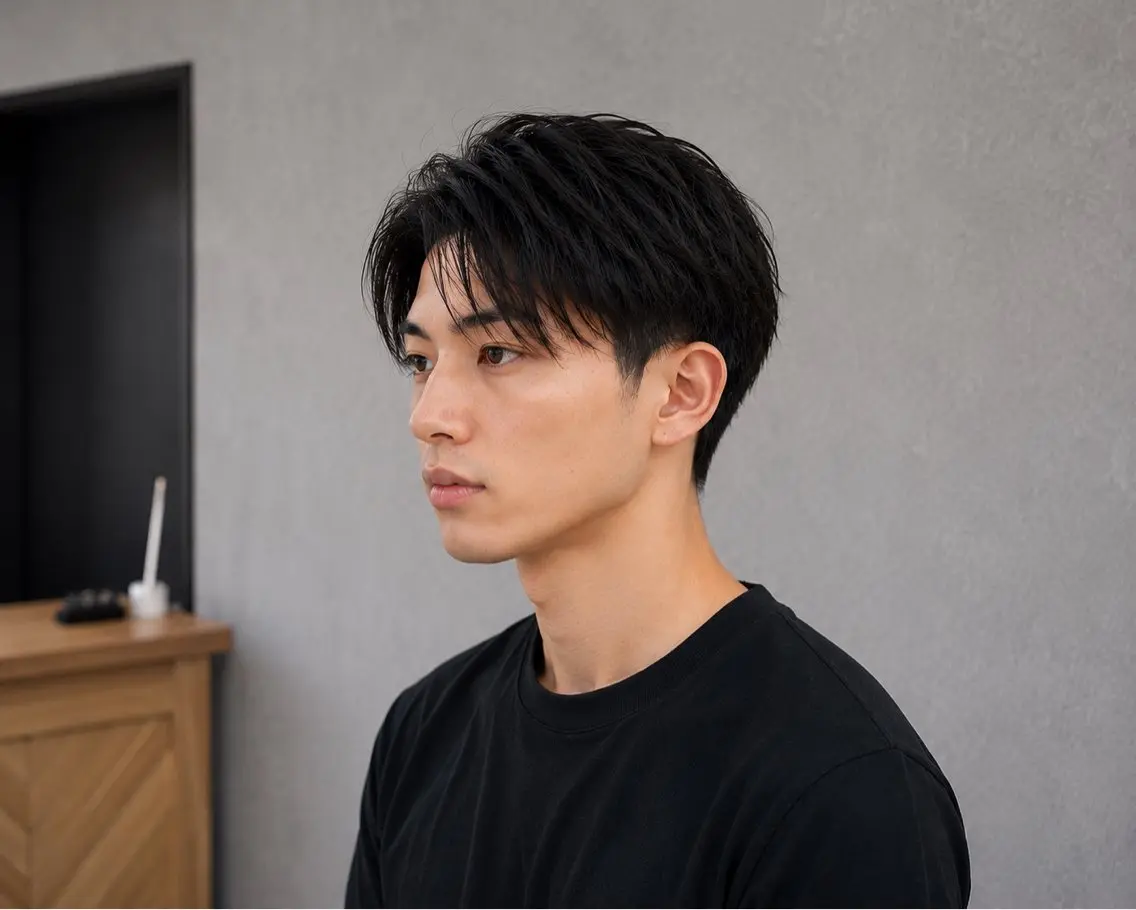 メンズ ツーブロック 堀越一弘 髪質改善ヘアケア特化のヘアスタイル