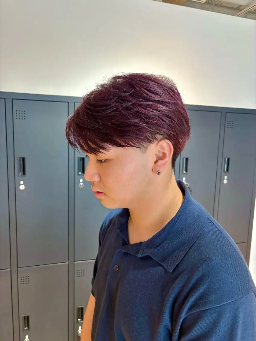 🔥【清潔感UP】👍メンズカット＋カラー🩷の写真