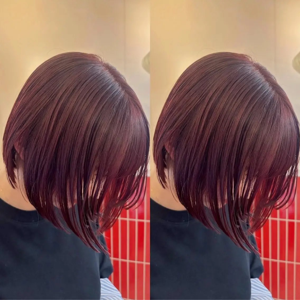 ショート ヘアカラー 北九州美容室 🩷まかな🩷のヘアスタイル