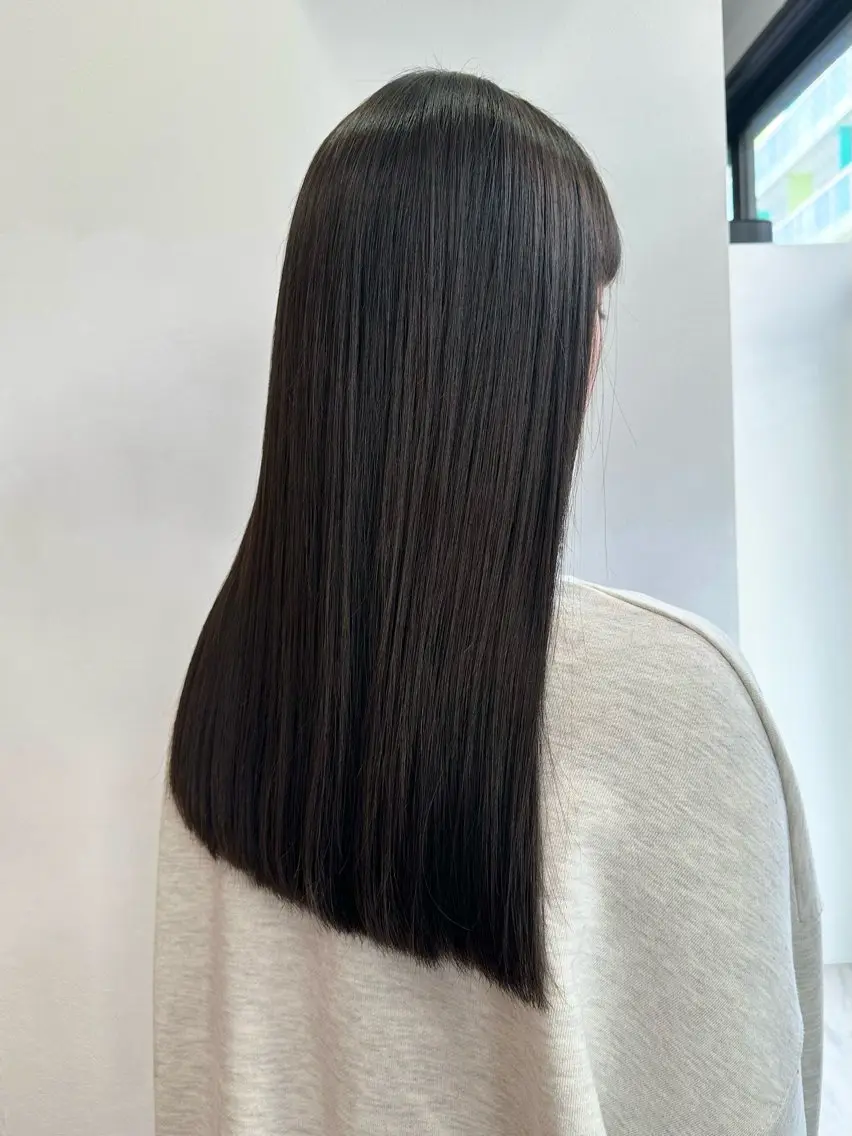 💠新規限定💠 premium艶髪ストレート(縮毛矯正)+カットの写真