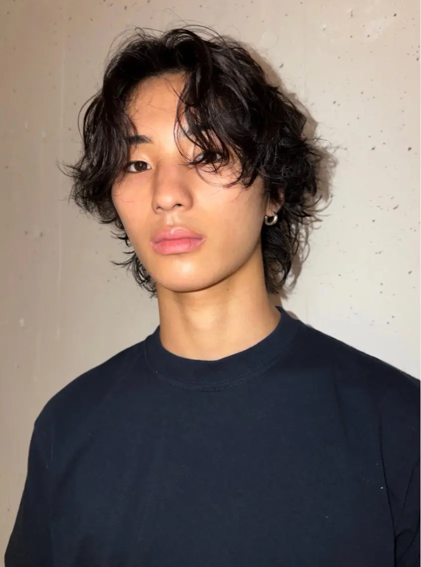 カラー メンズ 山村 恋姫のヘアスタイル