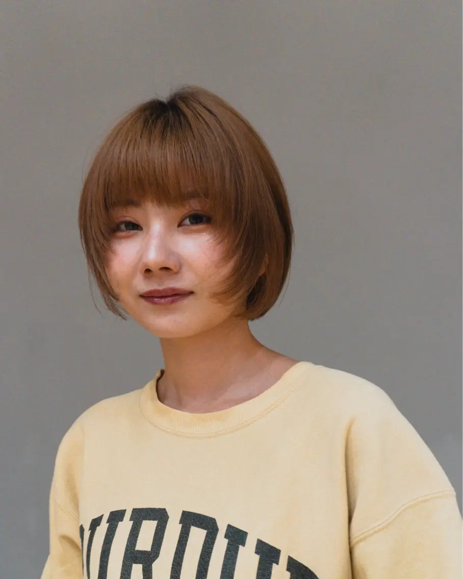 ショート 丸みショート ボブ ショートヘア 🌿ボブ パーマ高橋啓太🌿のヘアスタイル