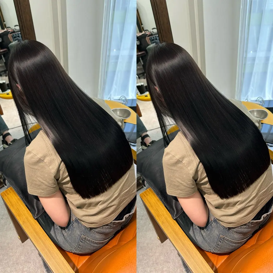 ロング カラー 髪質改善 トリートメント トリートメント slit kokoroのヘアスタイル
