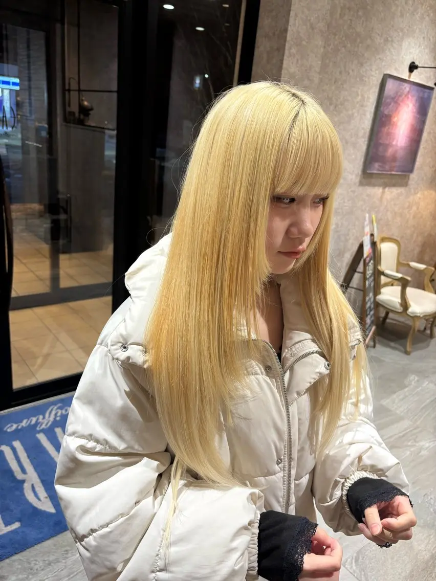 ロング エクステ Earth中野山後藤 陸沙のヘアスタイル