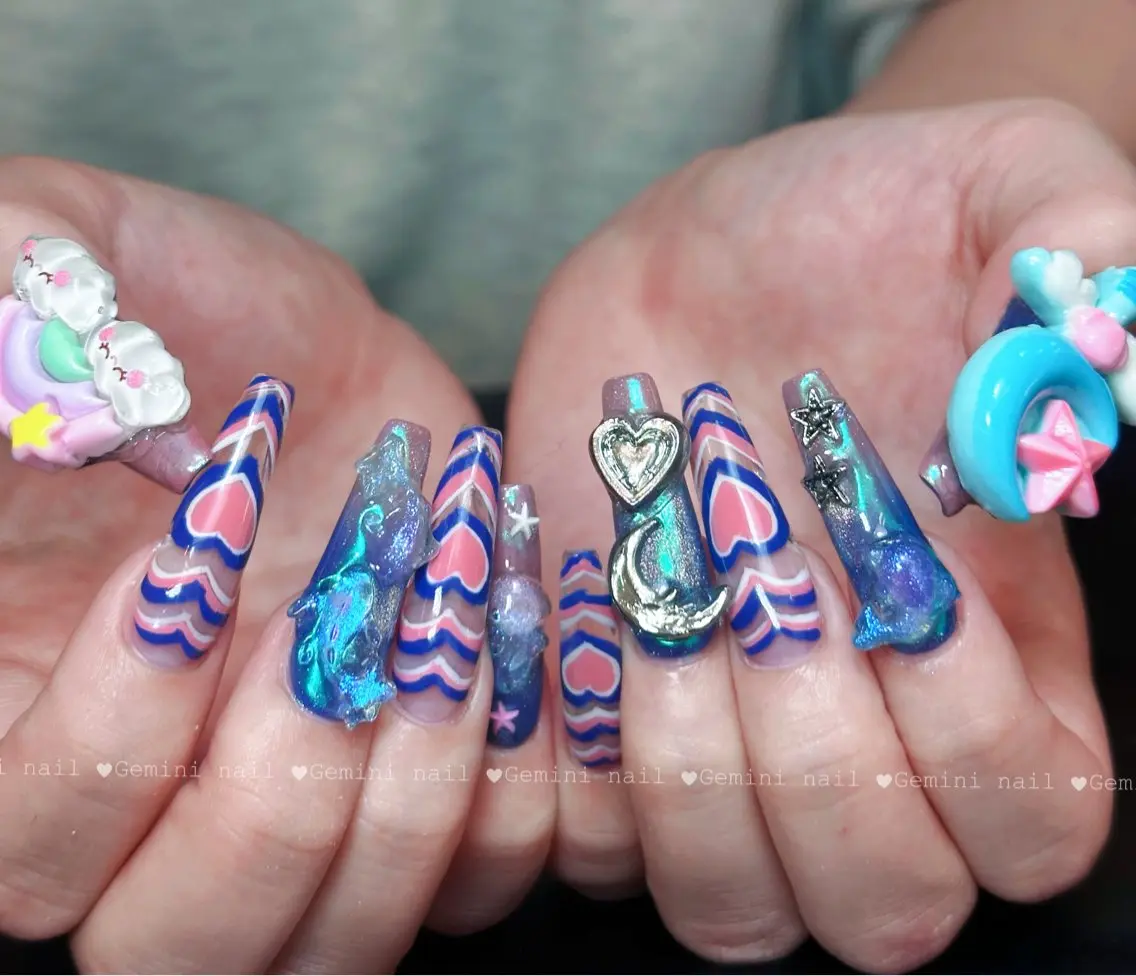 ネイル ハンドネイル Gemini nailのネイルデザイン