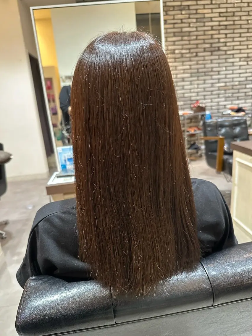 セミロング カラー ⠀ Reoのヘアスタイル