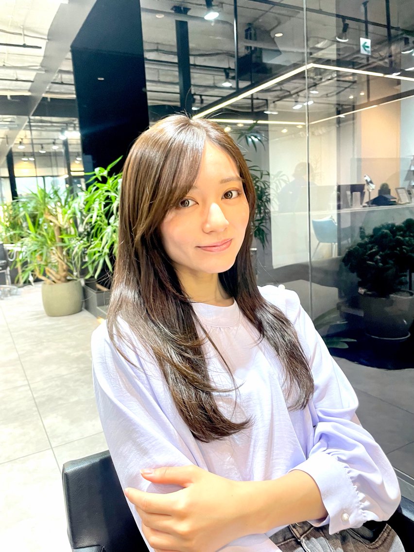 ロング トリートメント 小田 桜のヘアスタイル