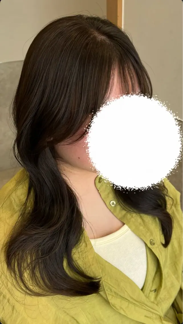 ロング カラー ヘアカラー トリートメント しみず さきのマツエク・マツパデザイン