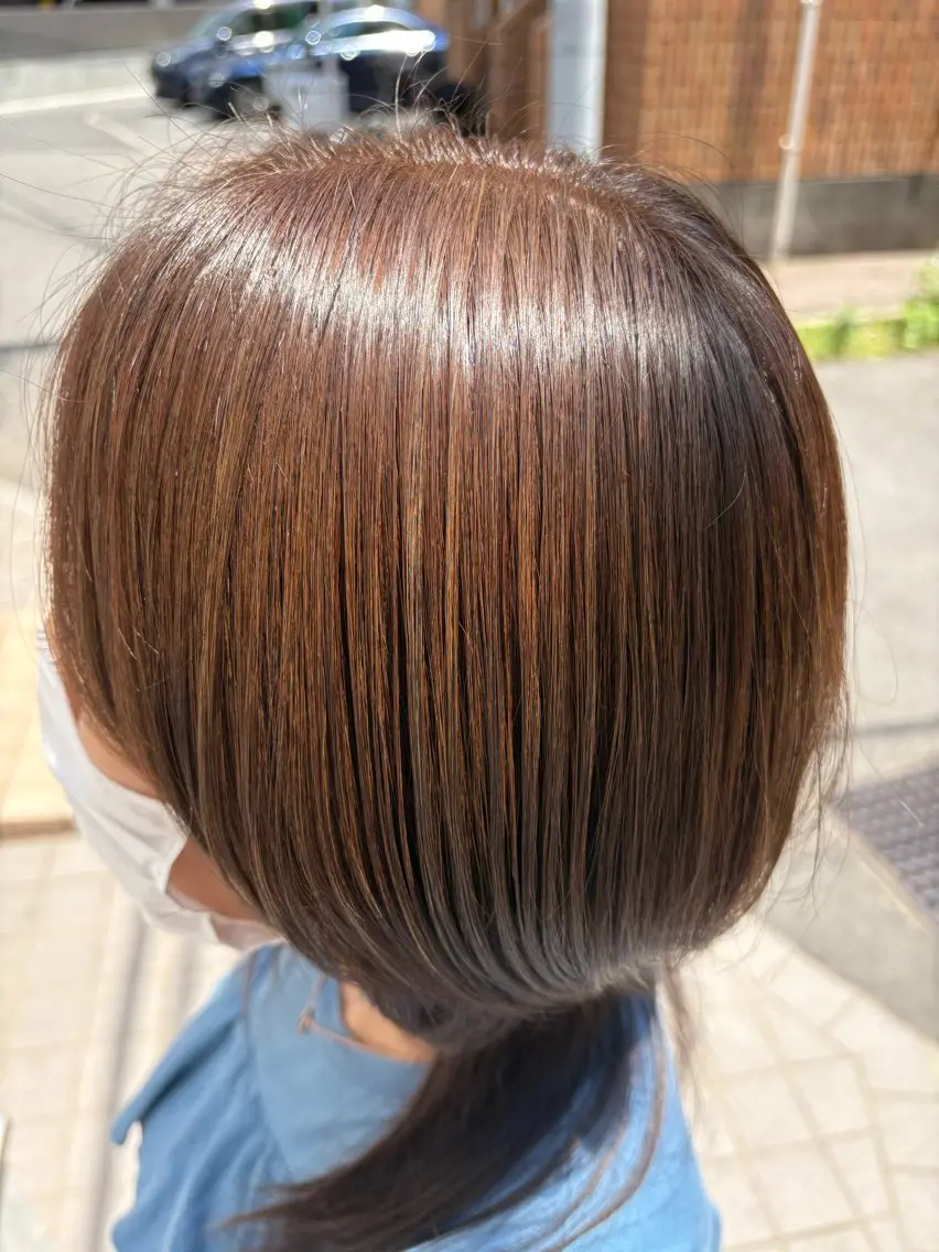 カラー カット ヘアカラー トリートメント 米本 匠のヘアスタイル