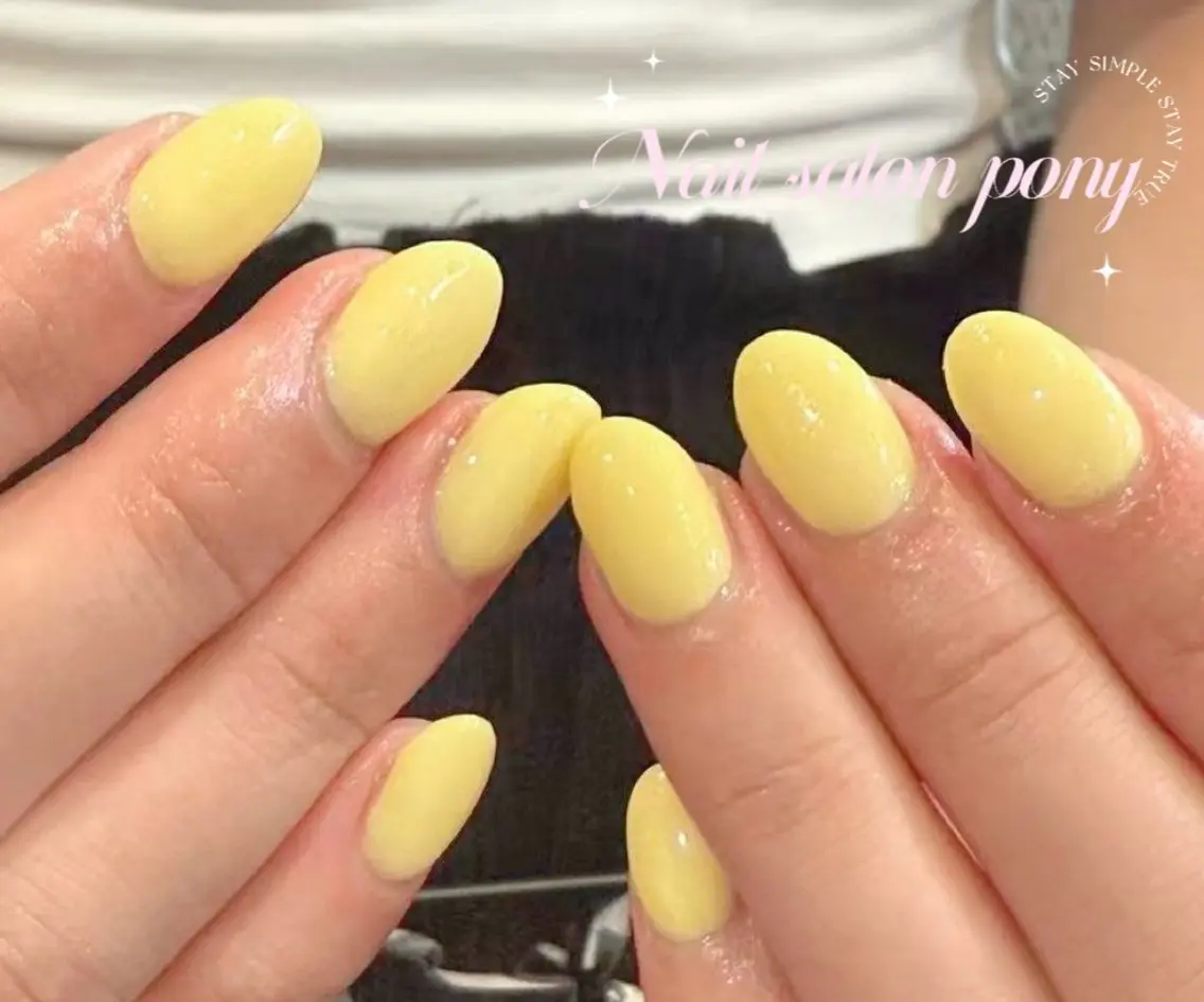 ネイル ワンカラーネイル ハンドネイル Kaka_ Nail錦糸町のネイルデザイン