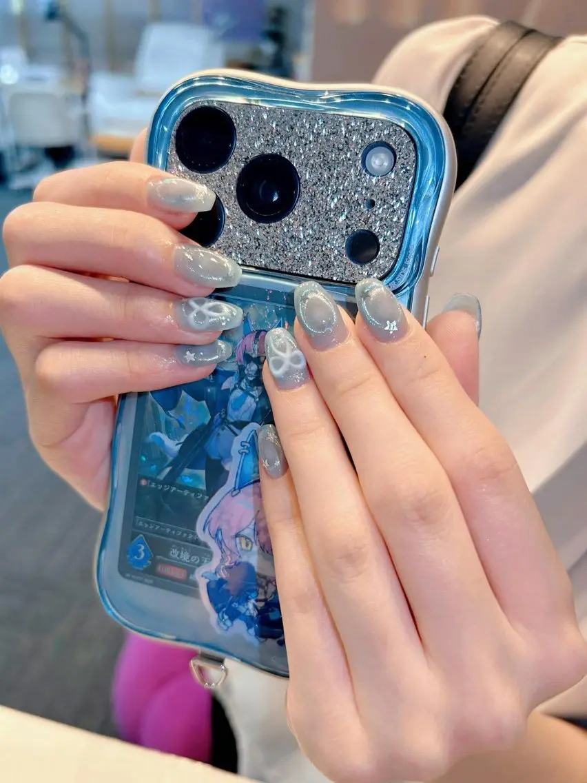 [初回ジェルオフ無料］マグネット＋リボン🎀¥6,500の写真