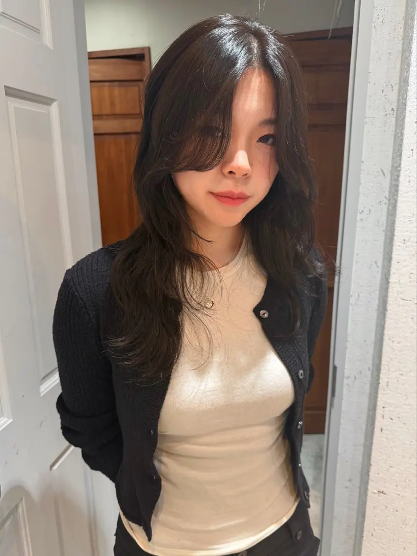 ロング カラー カット ヘアカラー トリートメント mai / linoah˚✧のヘアスタイル