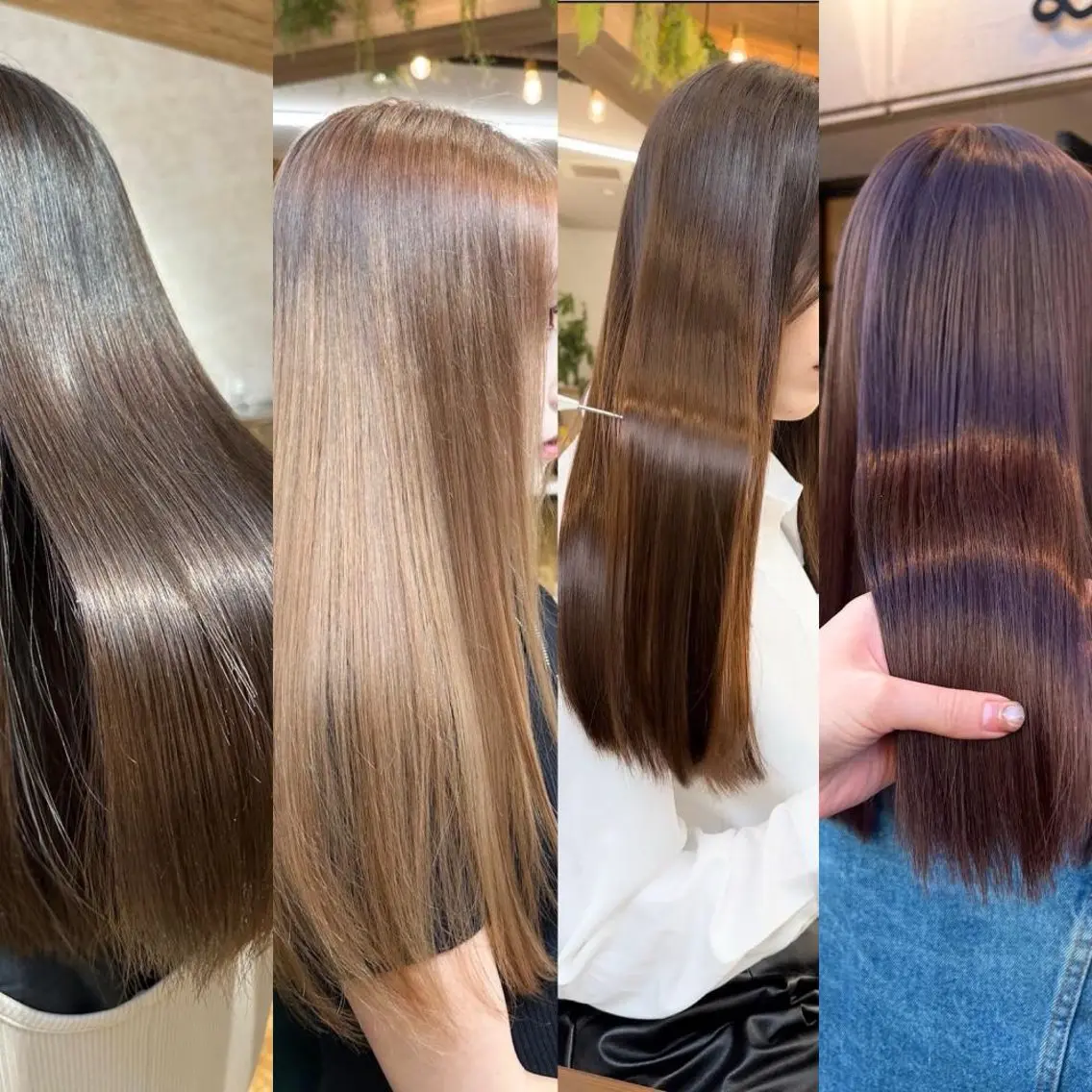 カラー カット ヘアカラー トリートメント 🫧似合わせレイヤー /艶髪のヘアスタイル