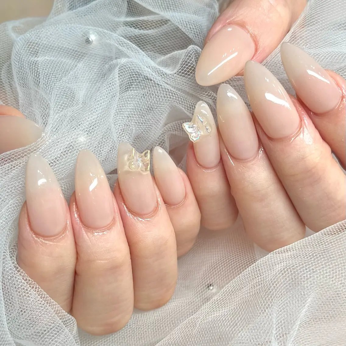 ネイル ハンドネイル joie ange rinna上本町のネイルデザイン