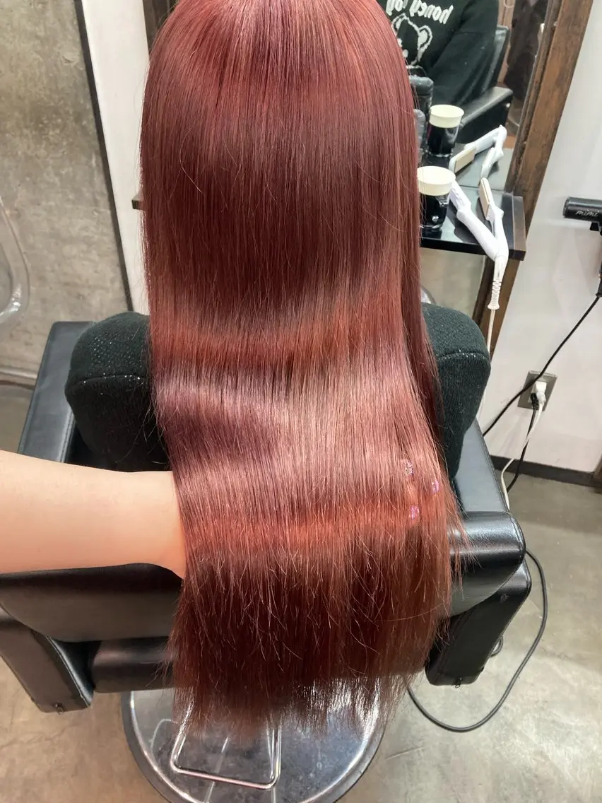 ロング カラー ✨最安値✨エクステ カラー🌼つきな🌼のヘアスタイル