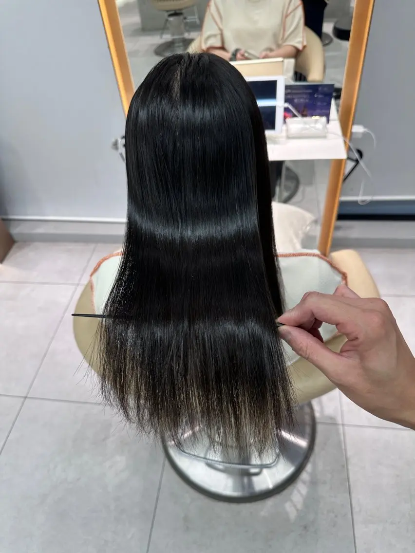 ロング カラー カット 縮毛矯正 トリートメント 《髪質改善✖️オリー ブ🧸》小嶋拓也のヘアスタイル