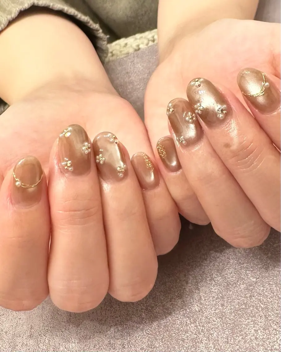 ネイル komorebi. 小峯 真実のネイルデザイン