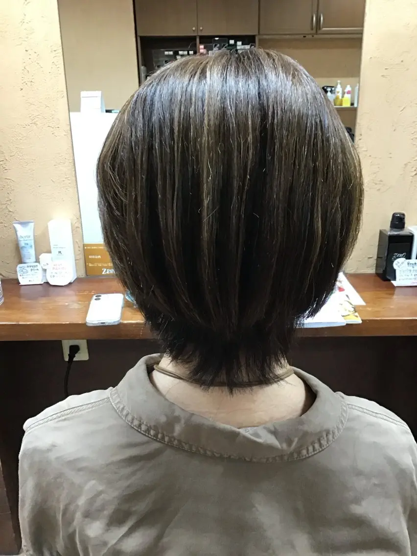 カラー ヘアカラー 九谷 聖羅のヘアスタイル