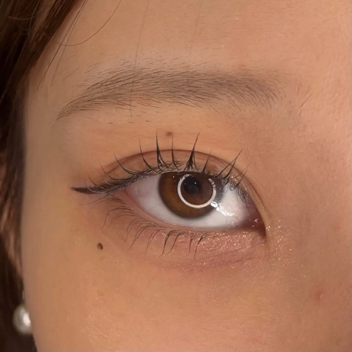 マツエク・マツパ 下まつげエクステ 一重×まつ毛パーマ マツパ EYE&NAIL M / EBINA🌛のマツエク・マツパデザイン