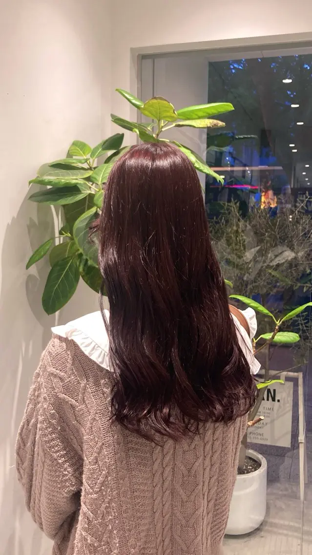ロング カラー 久野紗愛 【髪質改善　艶髪】のヘアスタイル