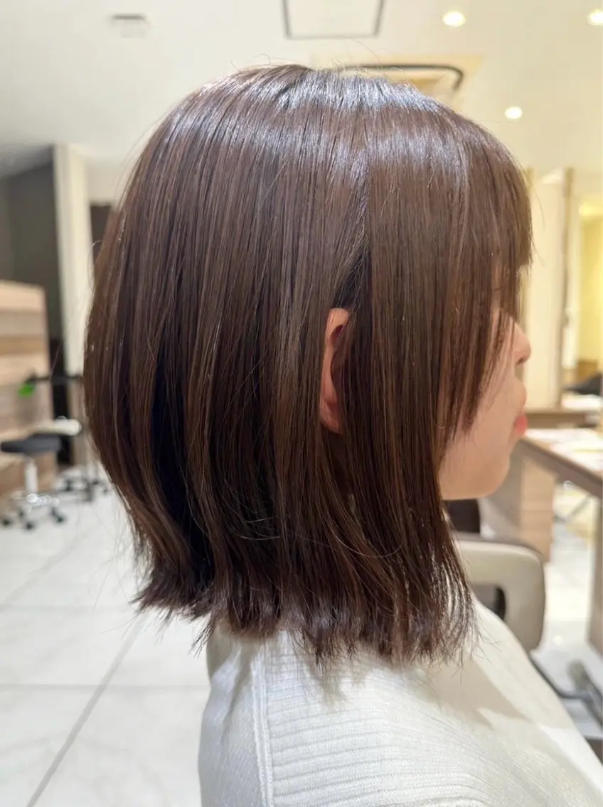 ミディアム カラー ⭐️モデル募集中⭐️ ⸝⋆🪐遠藤 青葉のヘアスタイル