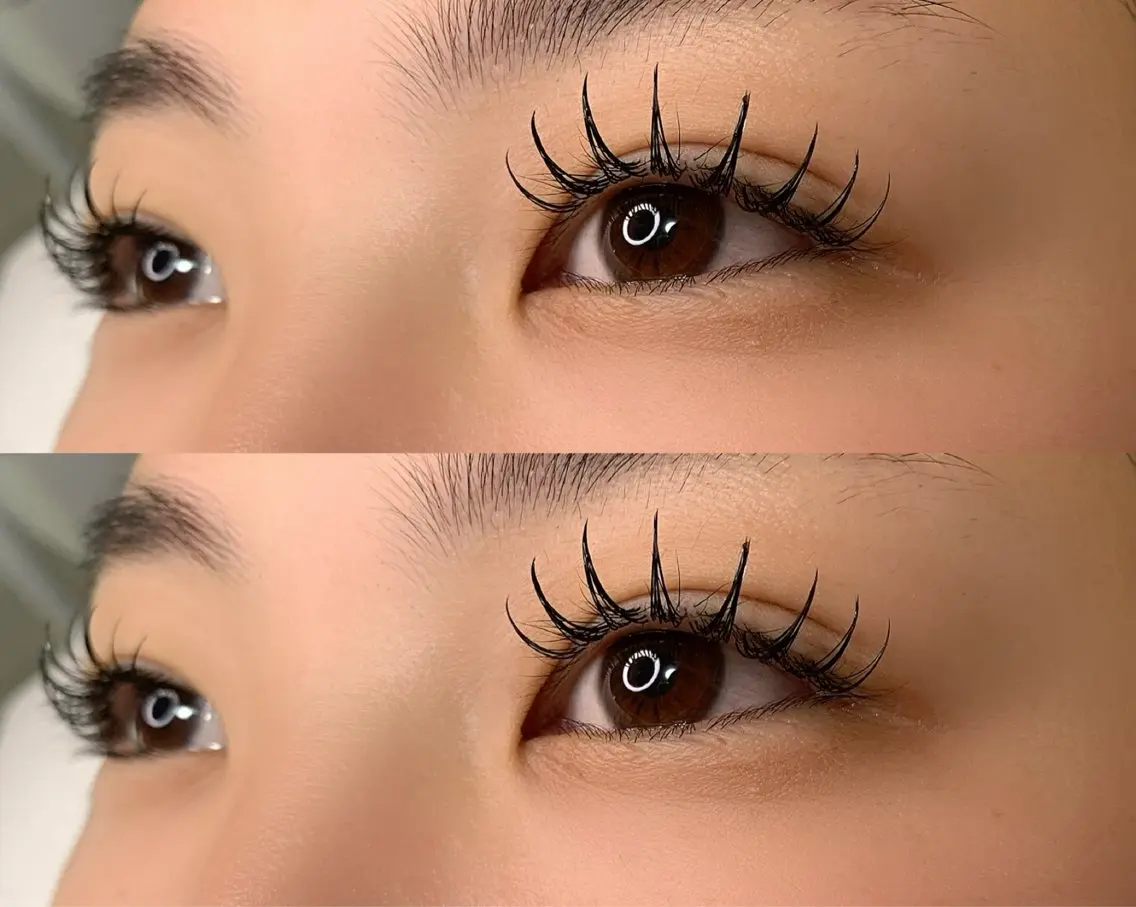 マツエク・マツパ フラットラッシュ Eyelash Salon IROのマツエク・マツパデザイン