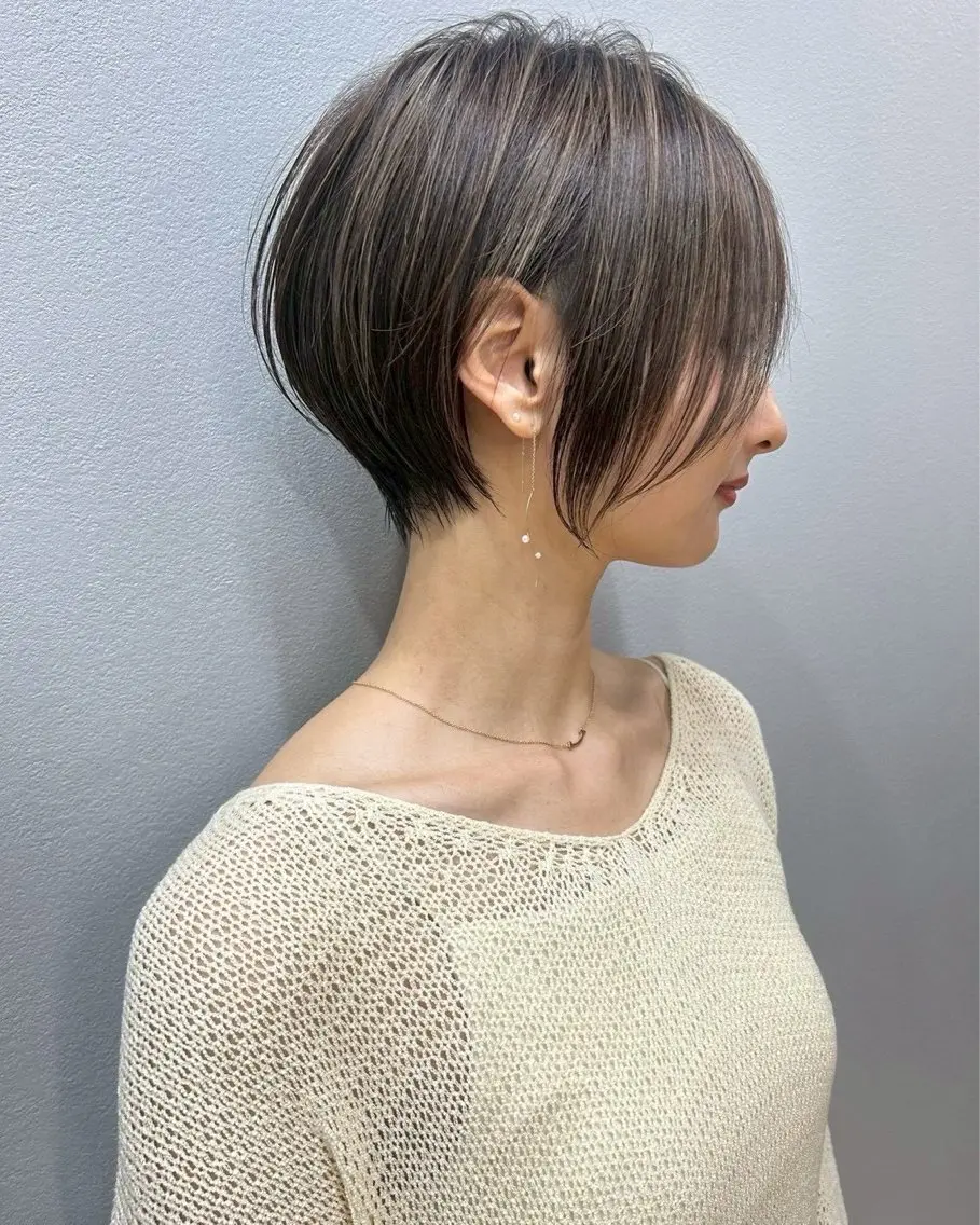 【月・木・金 限定】小顔美人ハンサムショートカットの写真