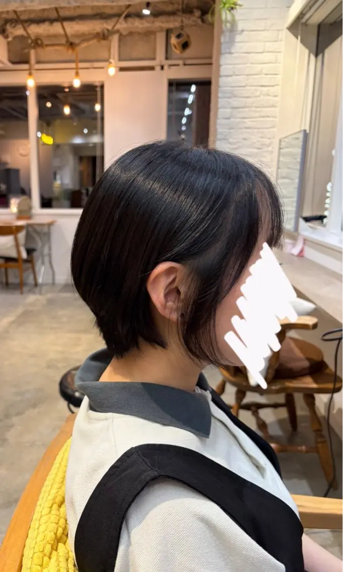 ショート 丸みショート ショートヘア UNBIRTHDAY いずみのヘアスタイル
