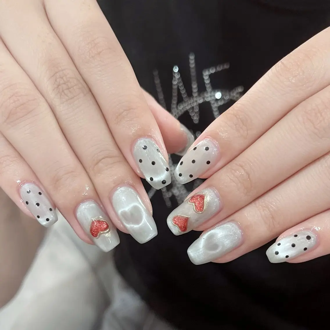 ネイル 韓国ネイル ワンホンネイル Kawaii _Nailのネイルデザイン
