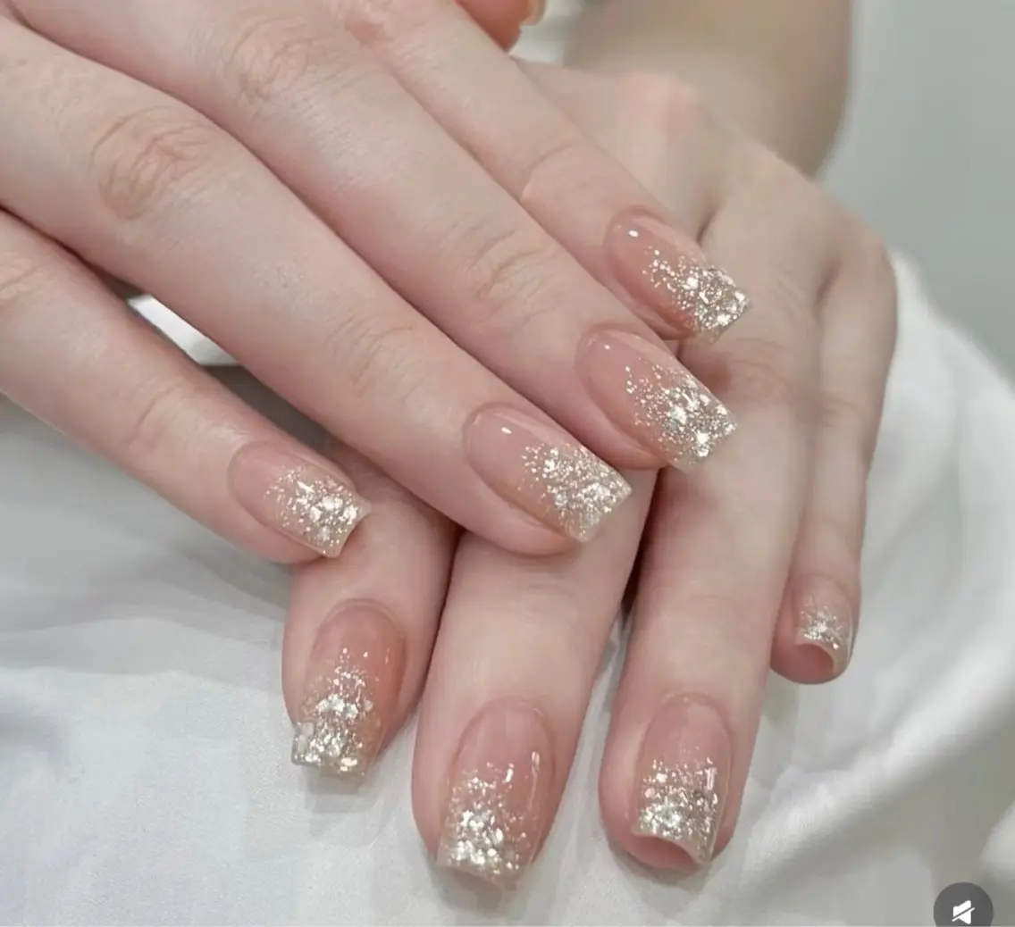 ネイル オーロラネイル べっ甲ネイル チークネイル 成人式 長さ出し ハンドネイル ハンドケア For you. Nail Salonのネイルデザイン
