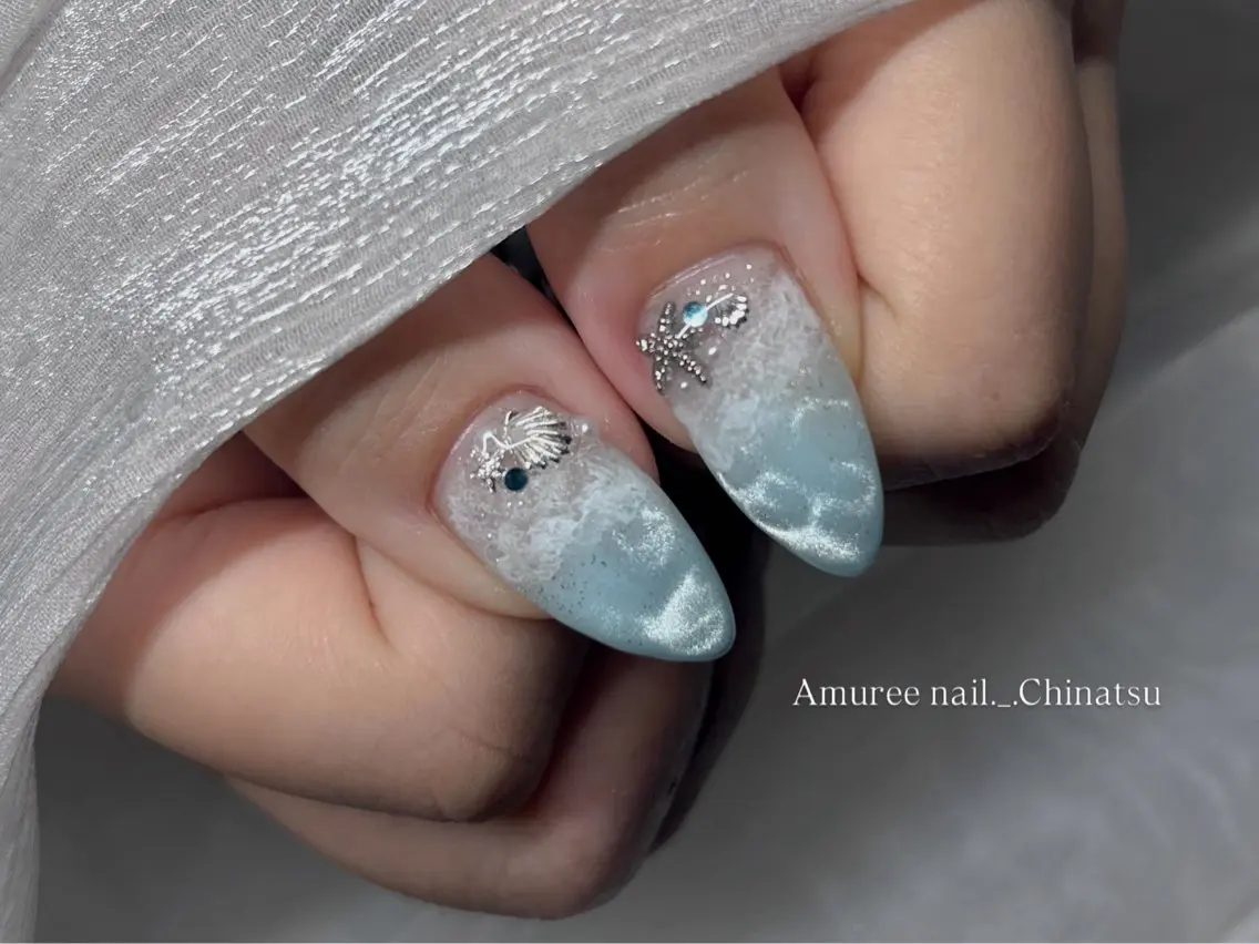 ネイル ハンドネイル Amuree._. Chinatsuのネイルデザイン