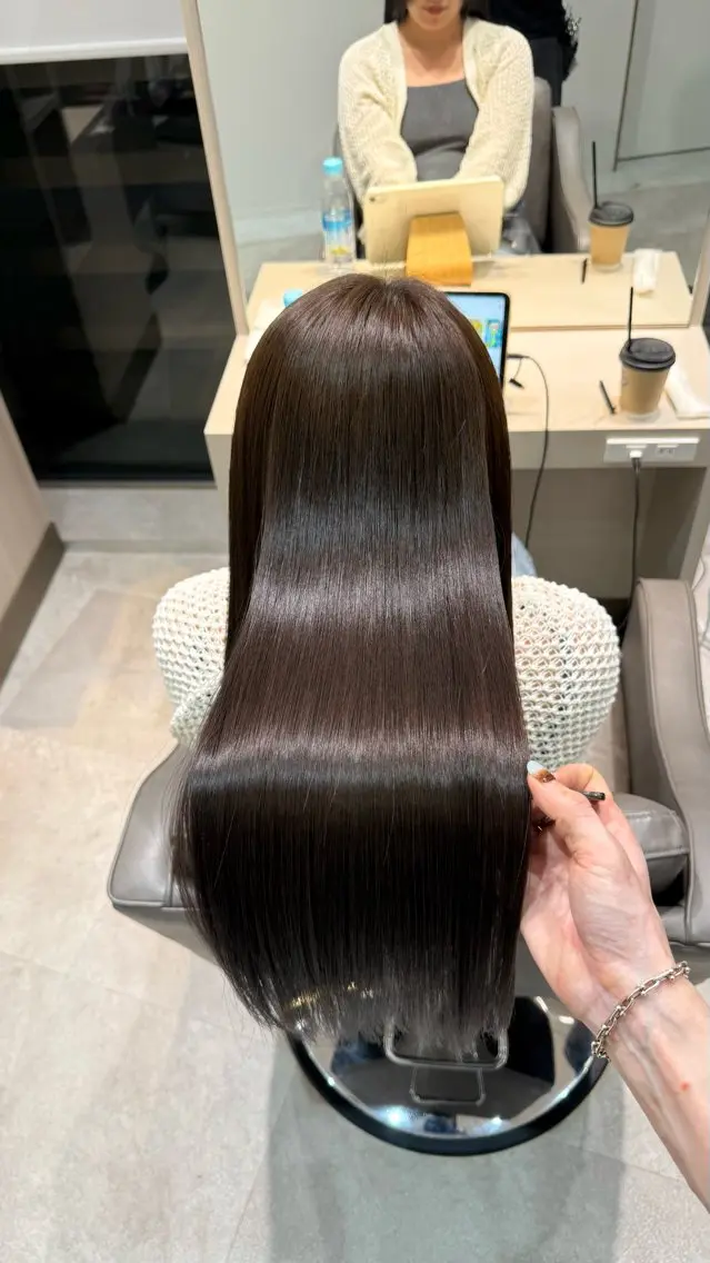 ロング 髪質改善 トリートメント 酸熱トリートメント オノカツマ/美髪矯正 /癖毛のお悩み解消✨のヘアスタイル