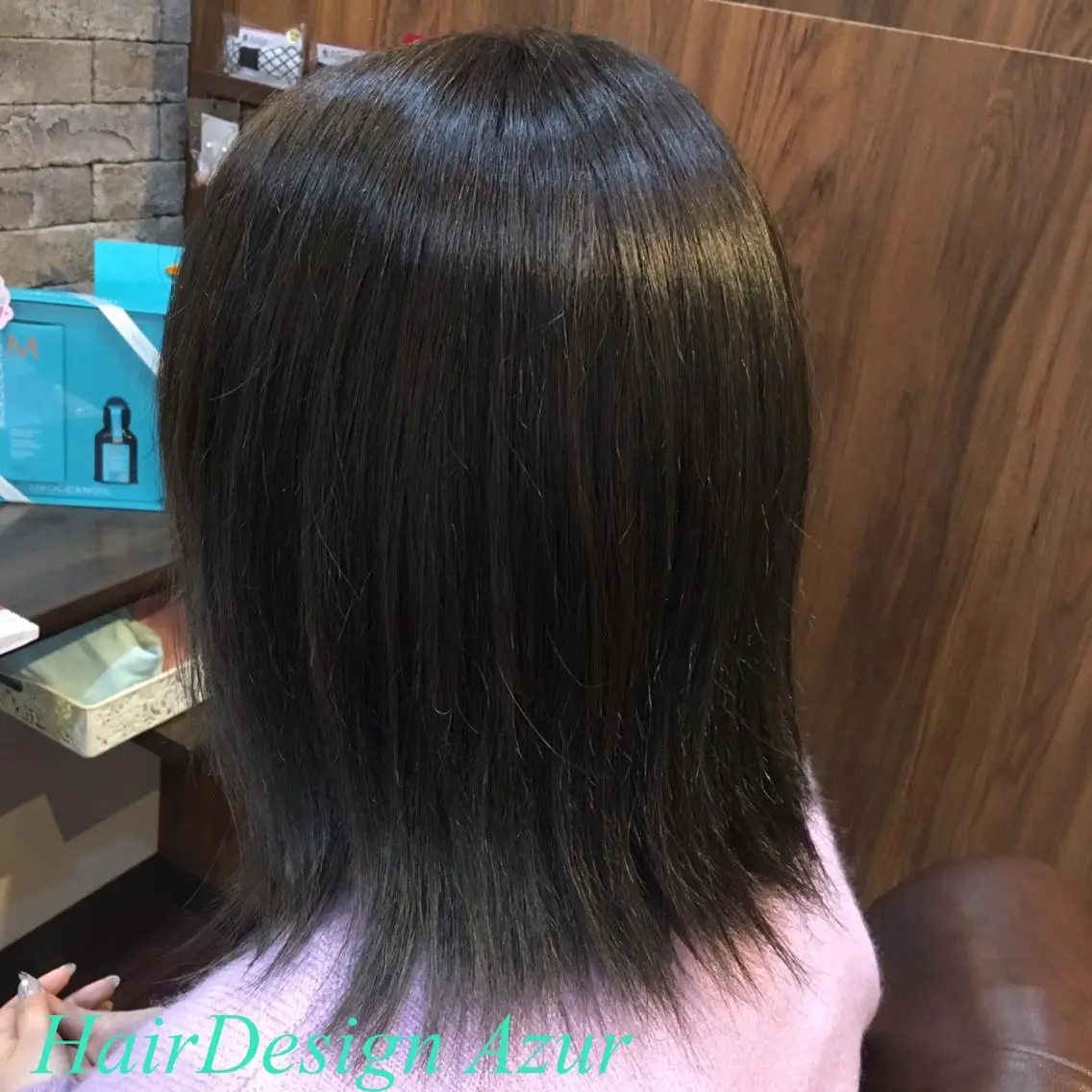 ミディアム カラー HairDesign Azurのヘアスタイル
