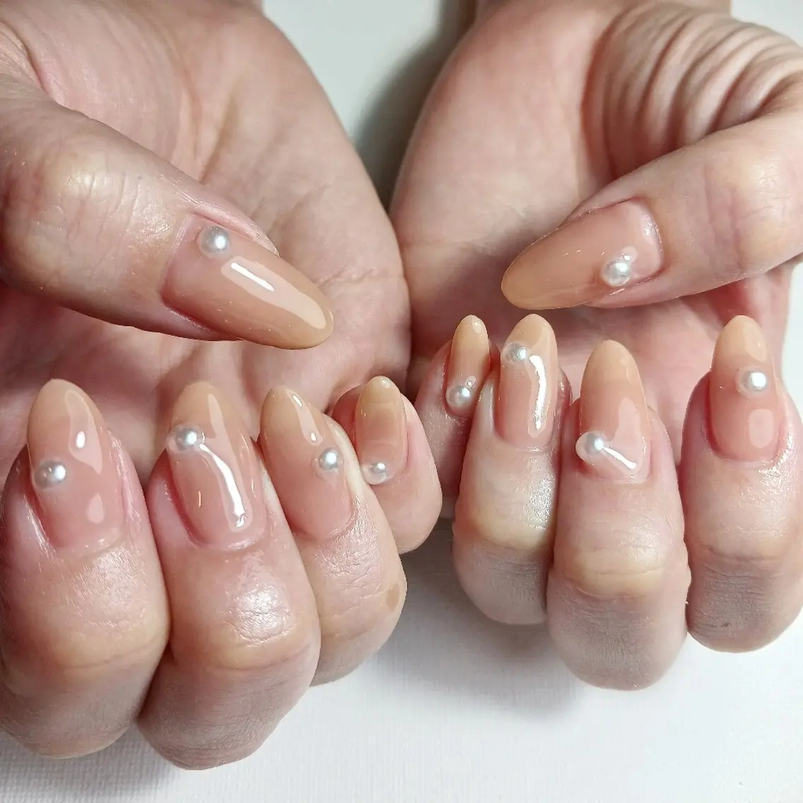 ネイル ジェルネイル 持ち込み ショートネイル ハンドネイル owlnail /持込みデザイン専門のネイルデザイン