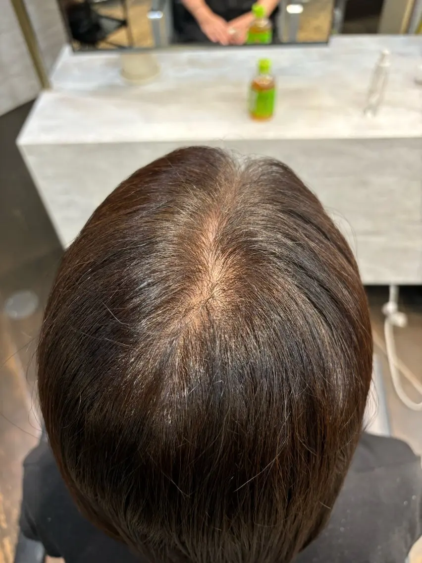 ミディアム 似合わせパーマ カラー/ゼンのヘアスタイル