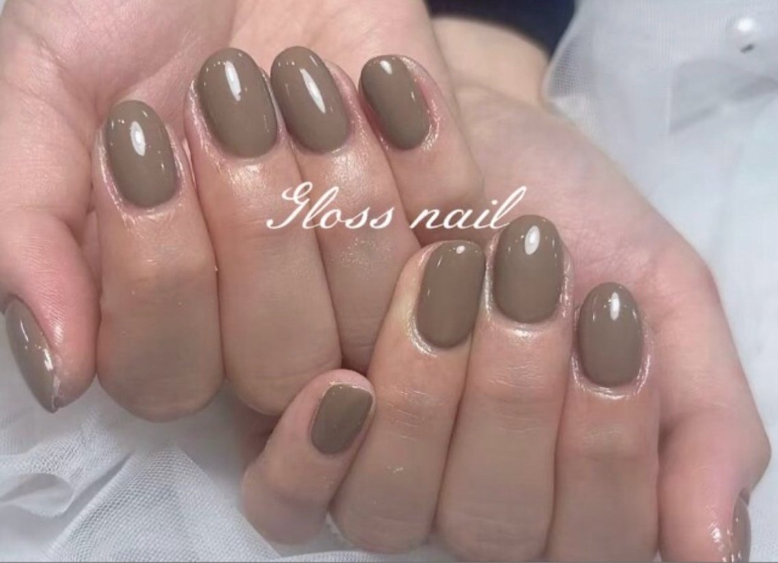 ネイル ハンドネイル みゆ🐰 Gloss nailのネイルデザイン