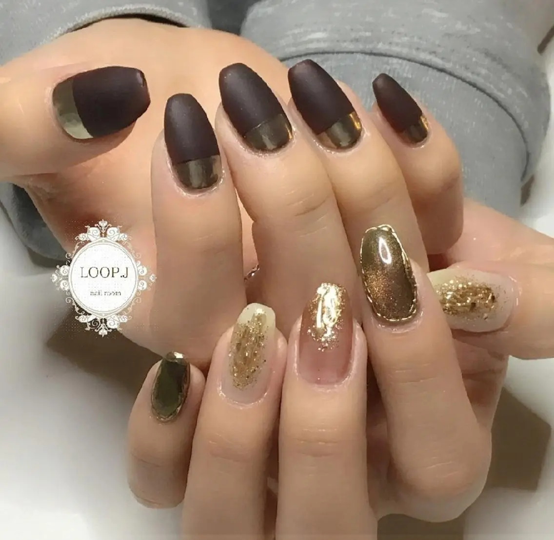 ネイル ハンドネイル おおくぼ めぐみのネイルデザイン