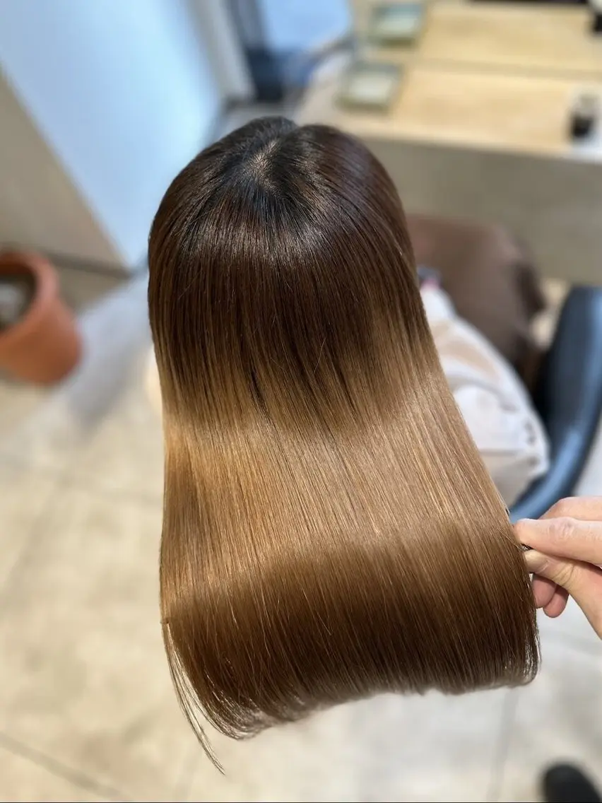 ロング パーマ 縮毛矯正 トリートメント 美髪矯正🫧艶髪特化 🫧関口太郎のヘアスタイル