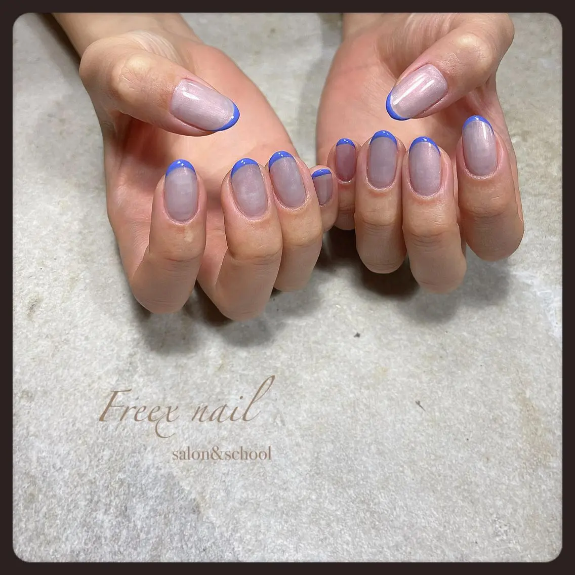 ネイル フレンチネイル freex nail /ニュアンス/個性派のネイルデザイン