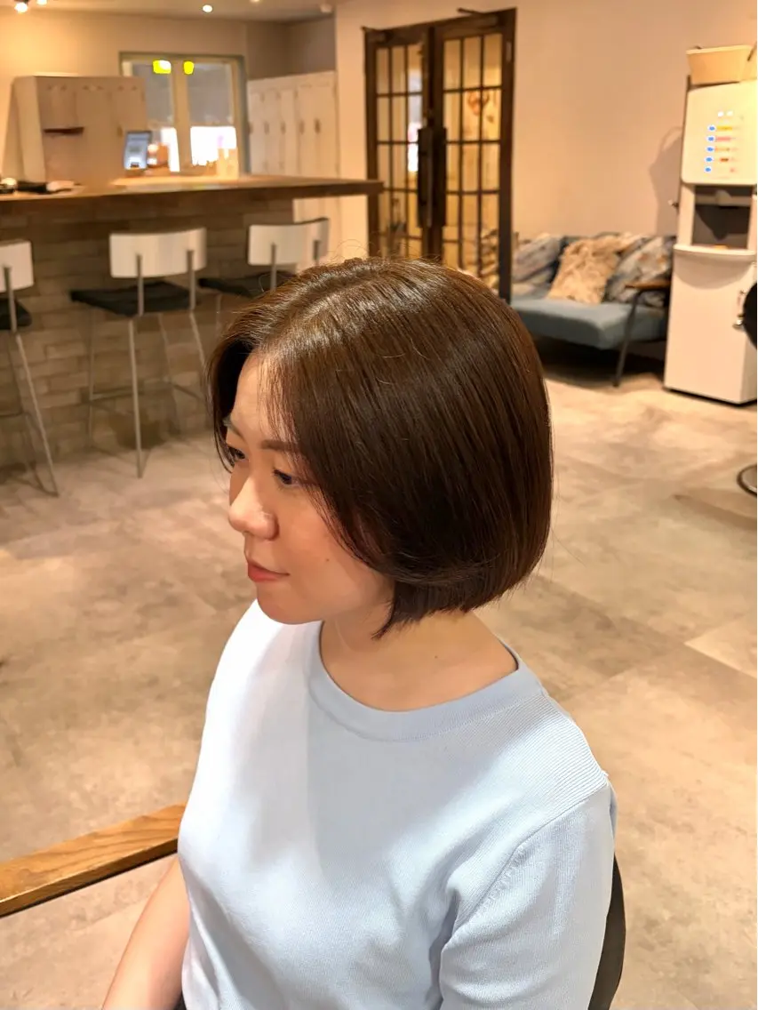 ショート カラー ヘアカラー ふうか ‪☆のヘアスタイル