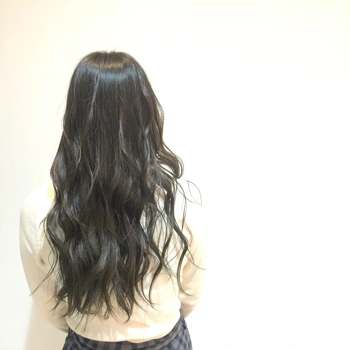 ロング カラー アッシュ オリーブアッシュ 縮毛矯正職人/艶髪 ✨️村上 渉のヘアスタイル