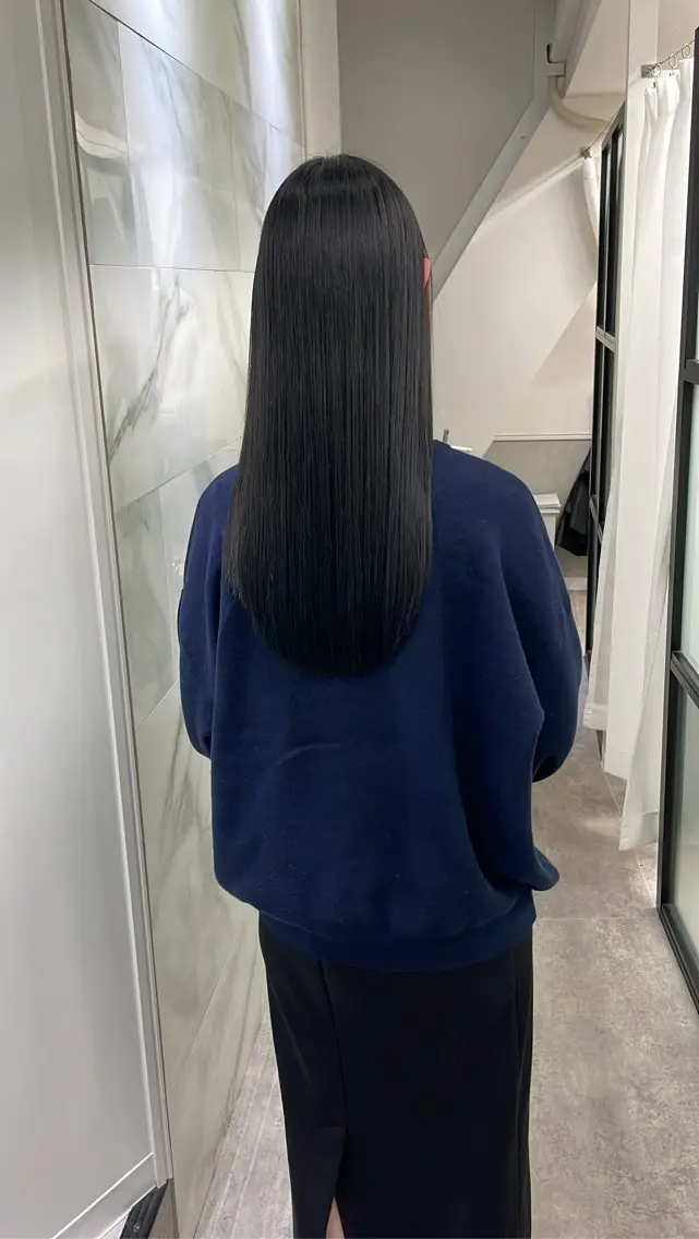 ロング ヘアカラー トリートメント 🖱️透明感カラー ×髪質改善Rikyuのヘアスタイル