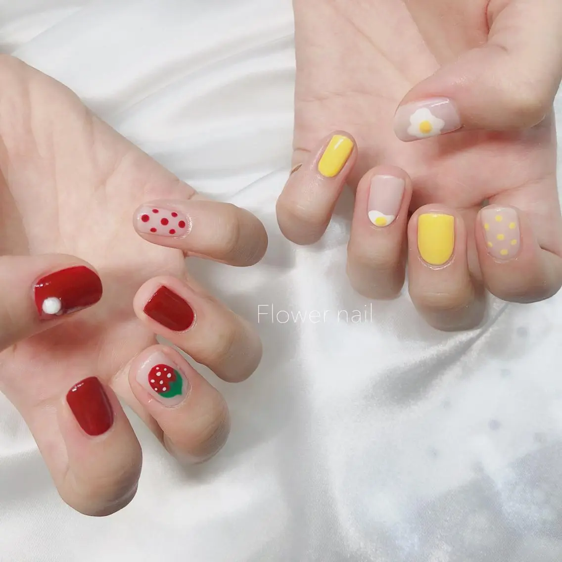 ネイル Flower nailのネイルデザイン