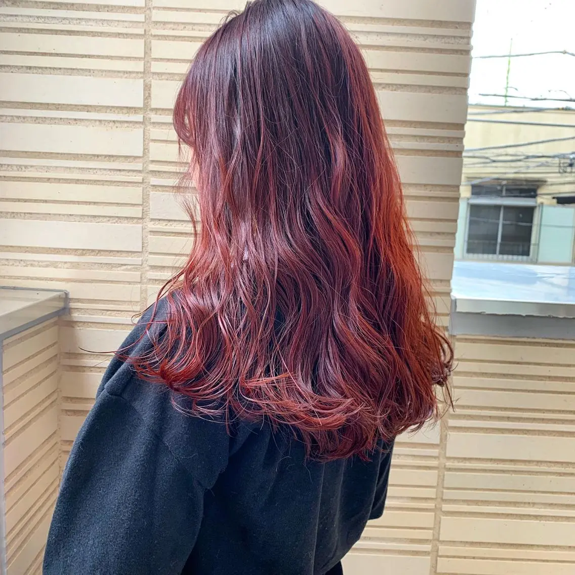 ロング kiyono ⭐︎ダブルカラーのヘアスタイル