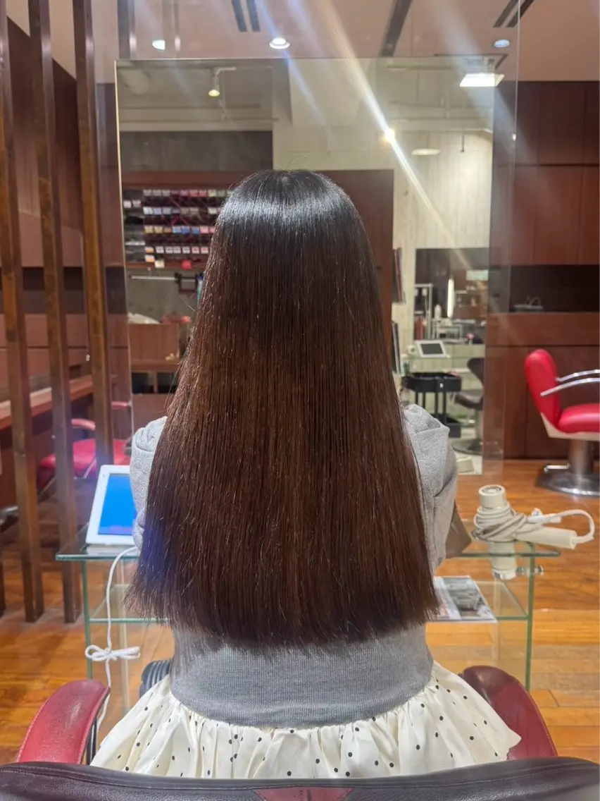 ロング 蔵野 花音のヘアスタイル