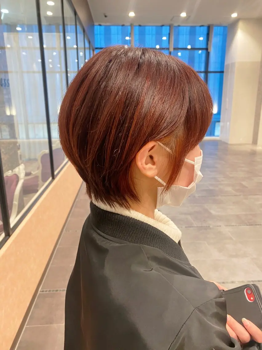 ¥0- カットモデル　ショートの写真