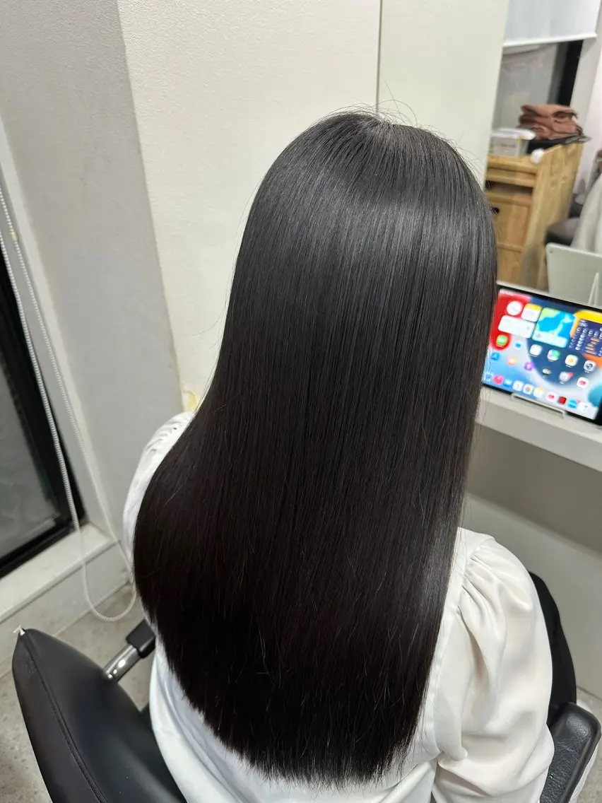 セミロング トリートメント 渋谷/プルエクステ 🐈‍⬛🎀kisaのヘアスタイル