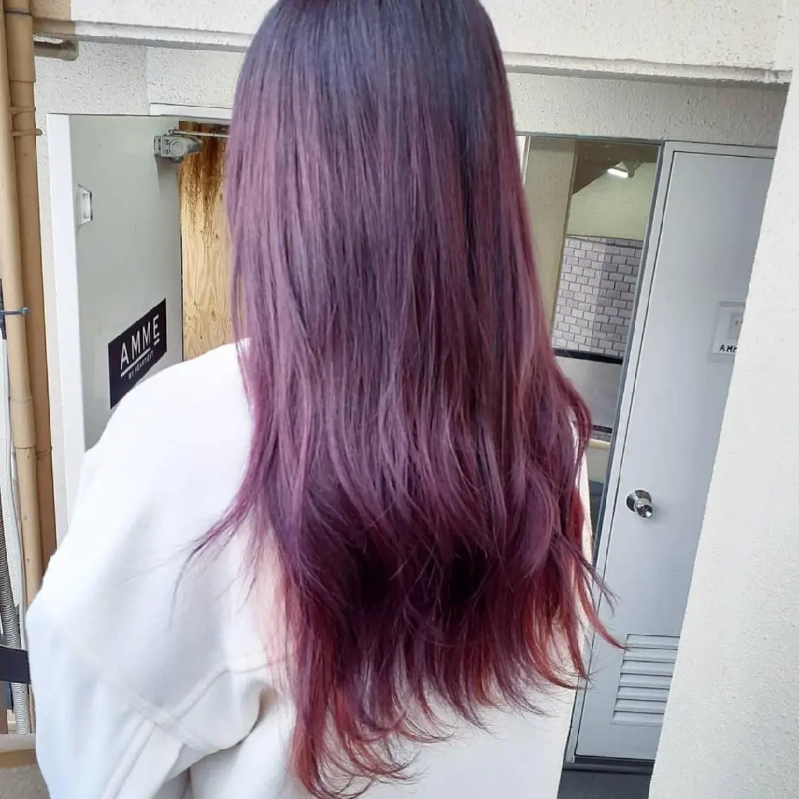 ロング カット ヘアカラー トリートメント 🔳髪質改善🔳 岡本陽のヘアスタイル