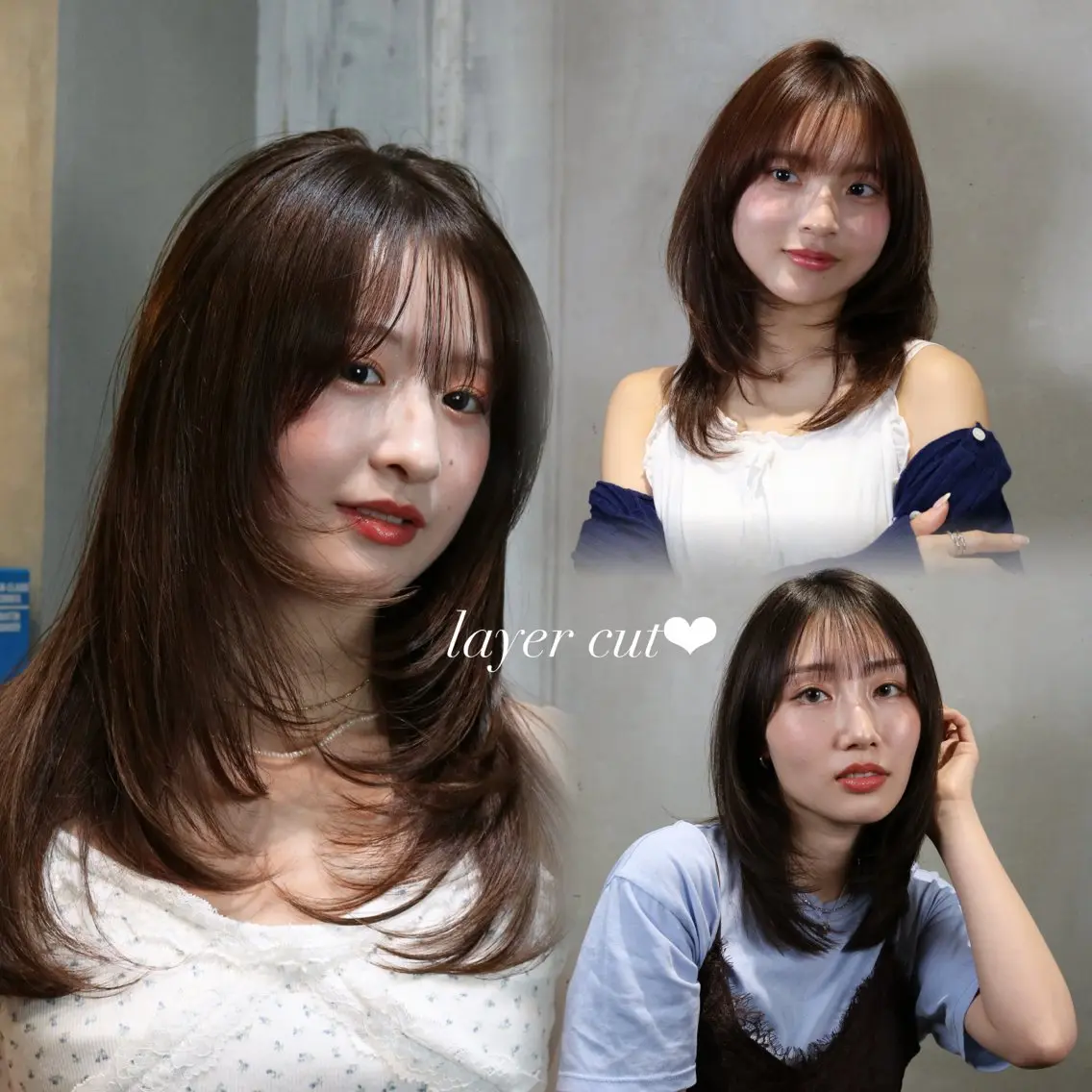 レイヤーカット💞ロング(胸上​〜​胸下)＋クイックスパ付き🌙の写真