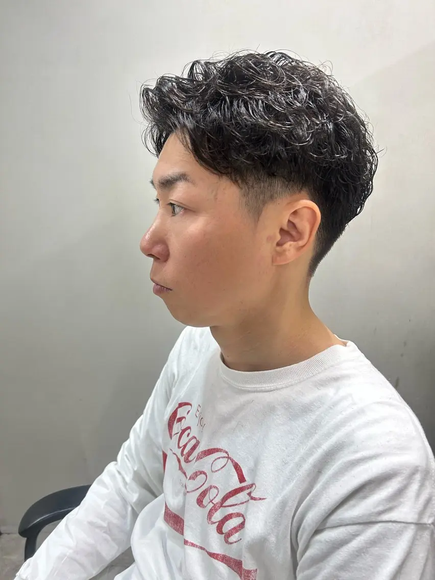 パーマ カット パーマ 天王寺阿倍野/メンズ /REIJI🌟のヘアスタイル